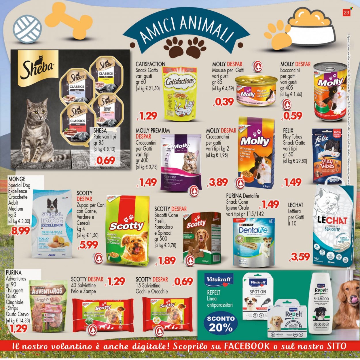 Volantino Eurospar - 7/7/2022 - 20/7/2022. Pagina 23