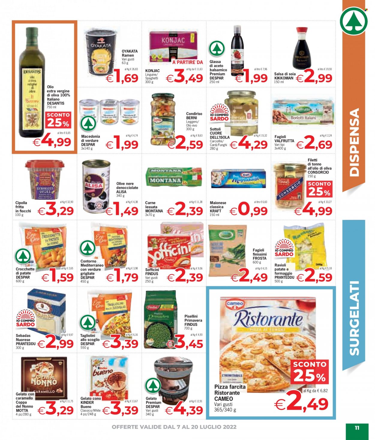 Volantino Eurospar - 7/7/2022 - 20/7/2022. Pagina 11