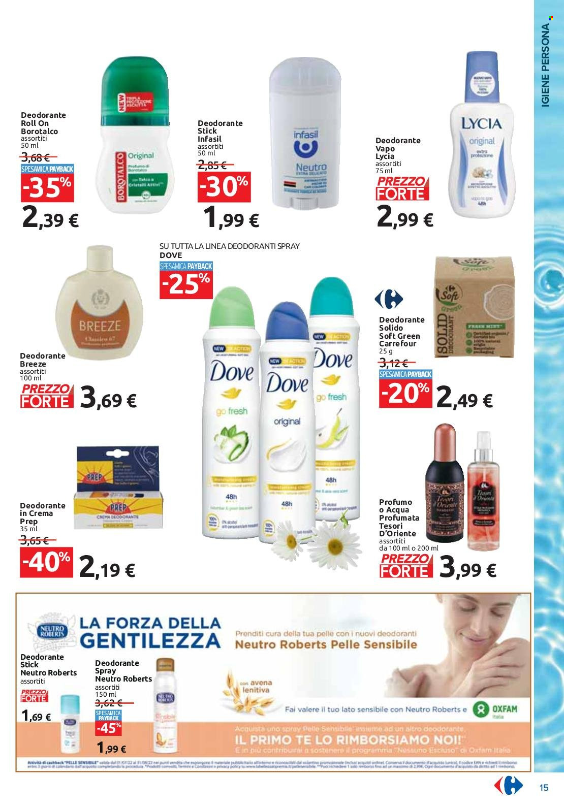 Leták Carrefour - 13.7.2022 - 27.7.2022. Strana 15