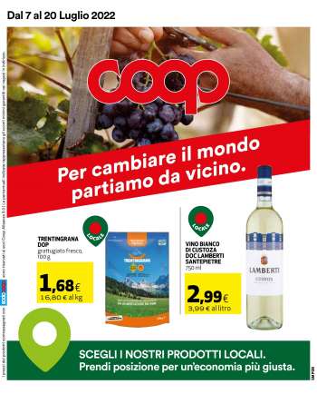 Volantino Coop - 7/7/2022 - 20/7/2022.