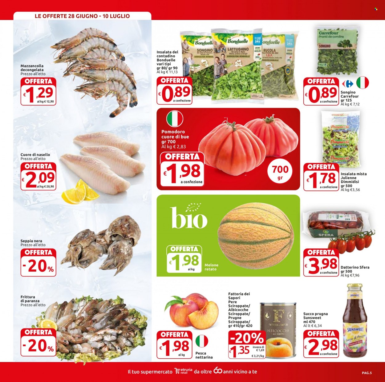 Volantino Carrefour - 28/6/2022 - 10/7/2022. Pagina 5
