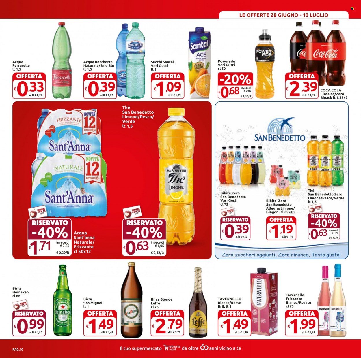Volantino Carrefour - 28/6/2022 - 10/7/2022. Pagina 10