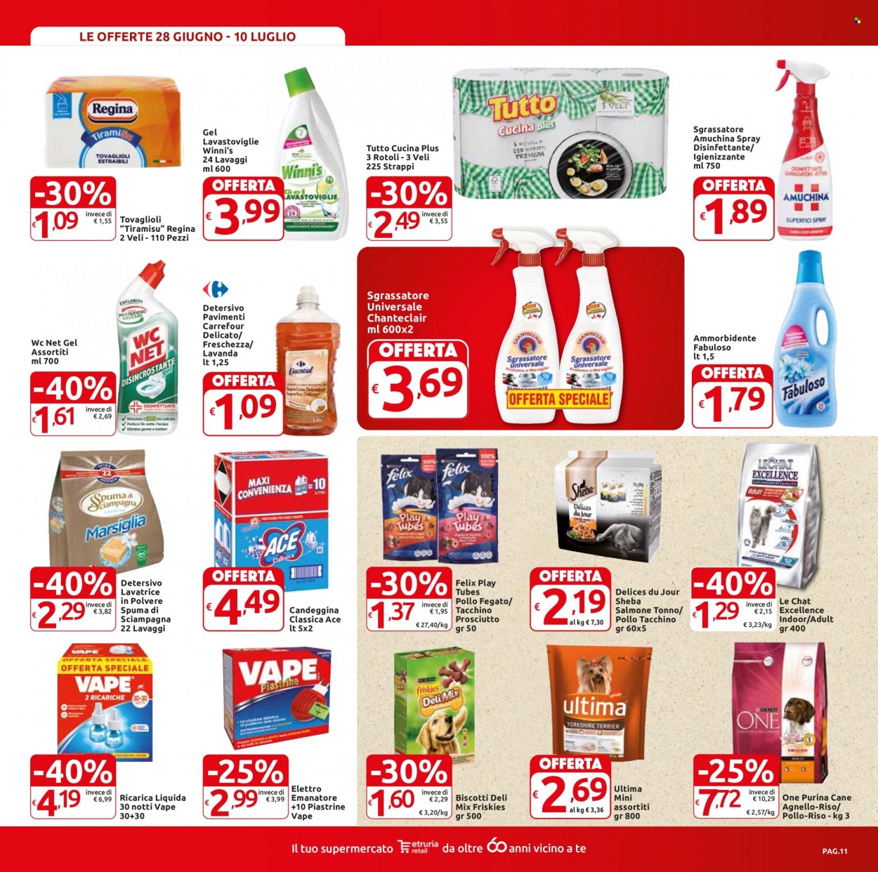 Volantino Carrefour - 28/6/2022 - 10/7/2022. Pagina 11