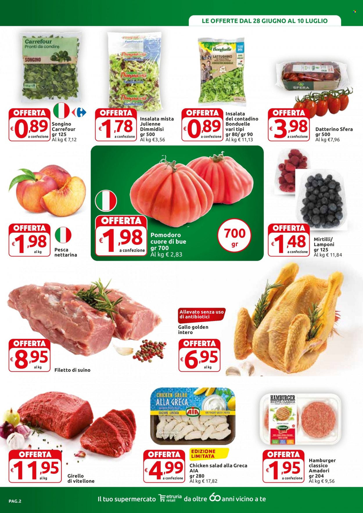 Volantino Carrefour - 28/6/2022 - 10/7/2022. Pagina 2