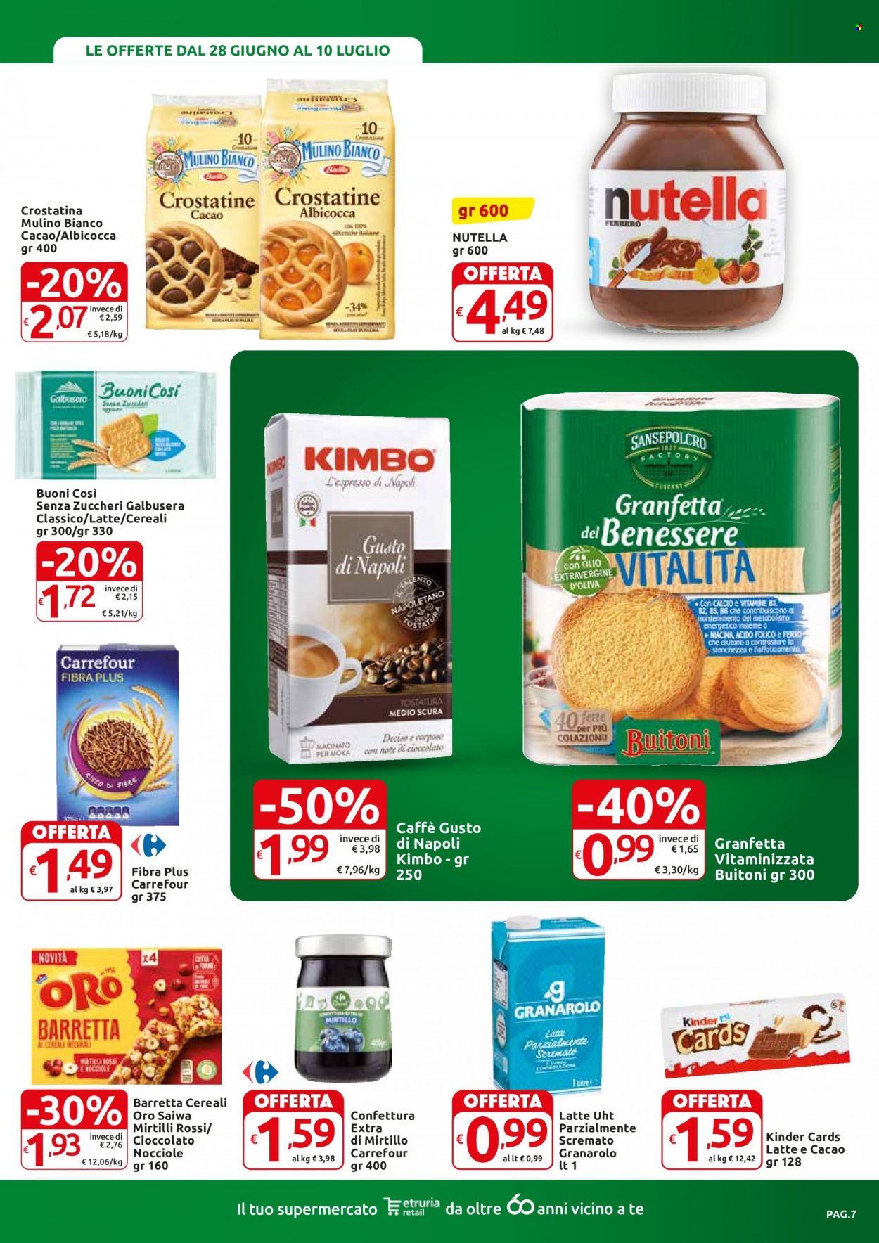 Volantino Carrefour - 28/6/2022 - 10/7/2022. Pagina 7