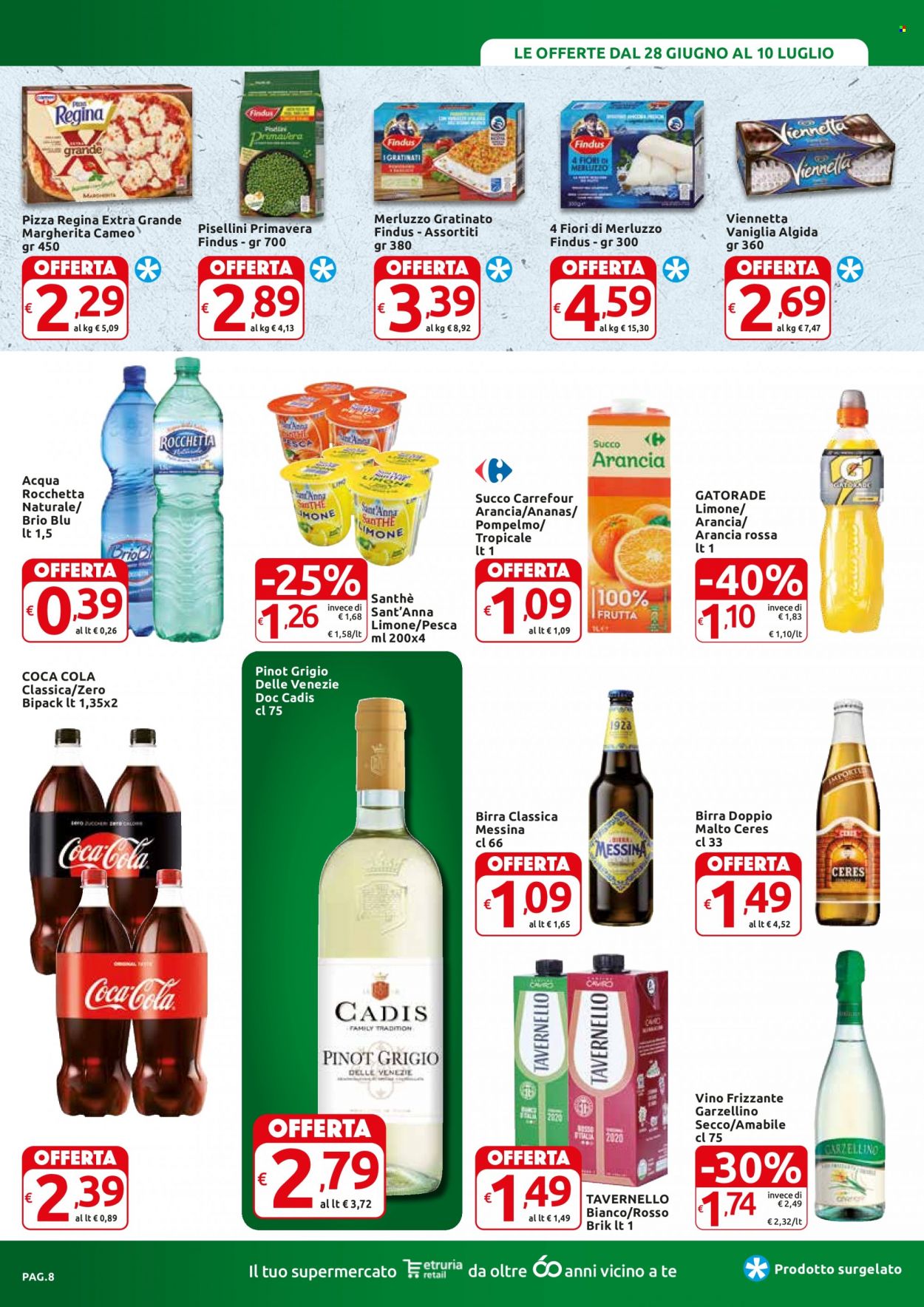 Volantino Carrefour - 28/6/2022 - 10/7/2022. Pagina 8