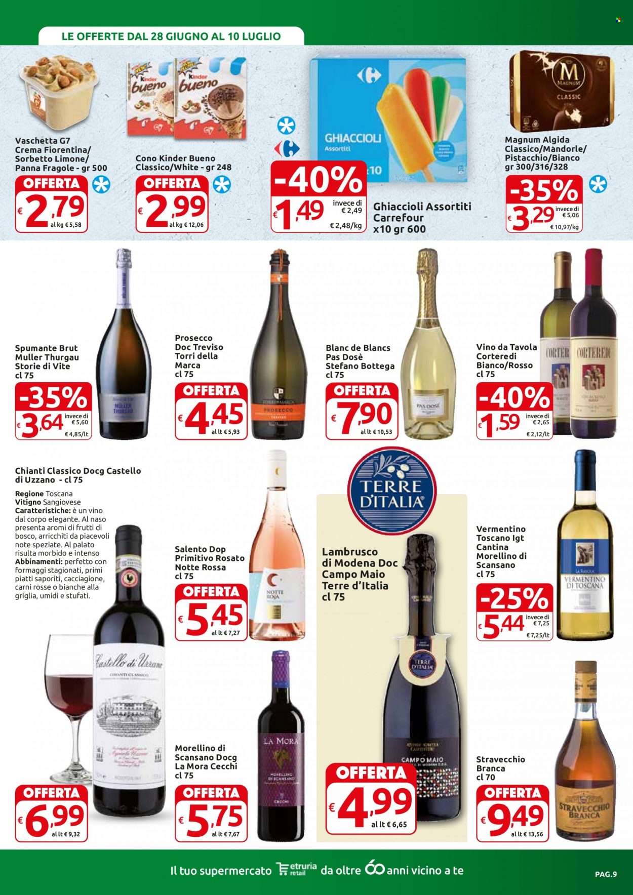 Volantino Carrefour - 28/6/2022 - 10/7/2022. Pagina 9