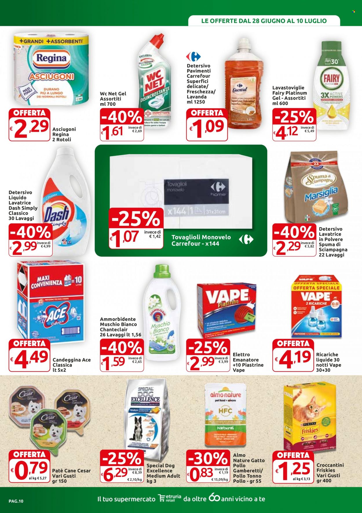 Volantino Carrefour - 28/6/2022 - 10/7/2022. Pagina 10