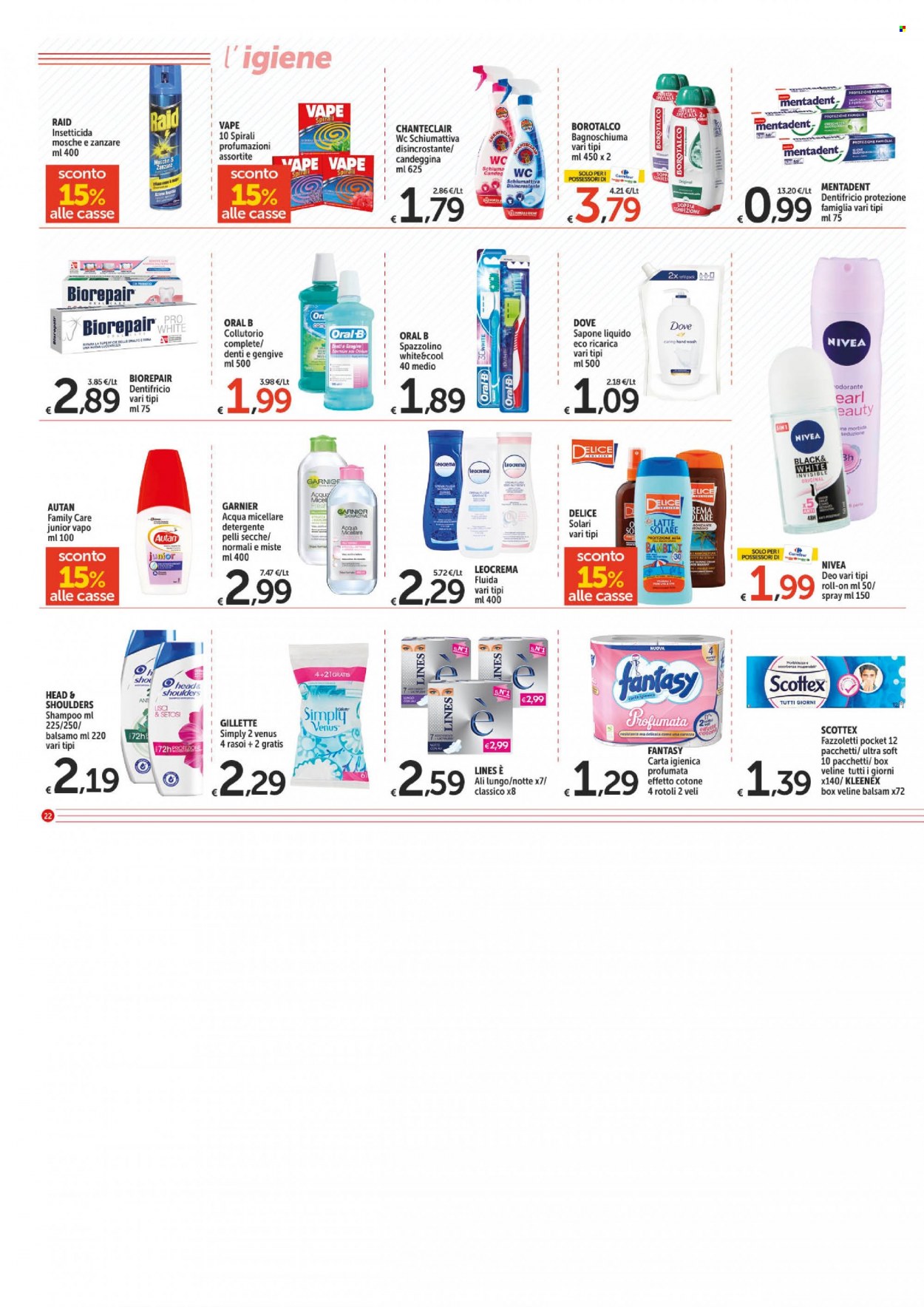 Volantino Carrefour - 30/6/2022 - 10/7/2022. Pagina 22