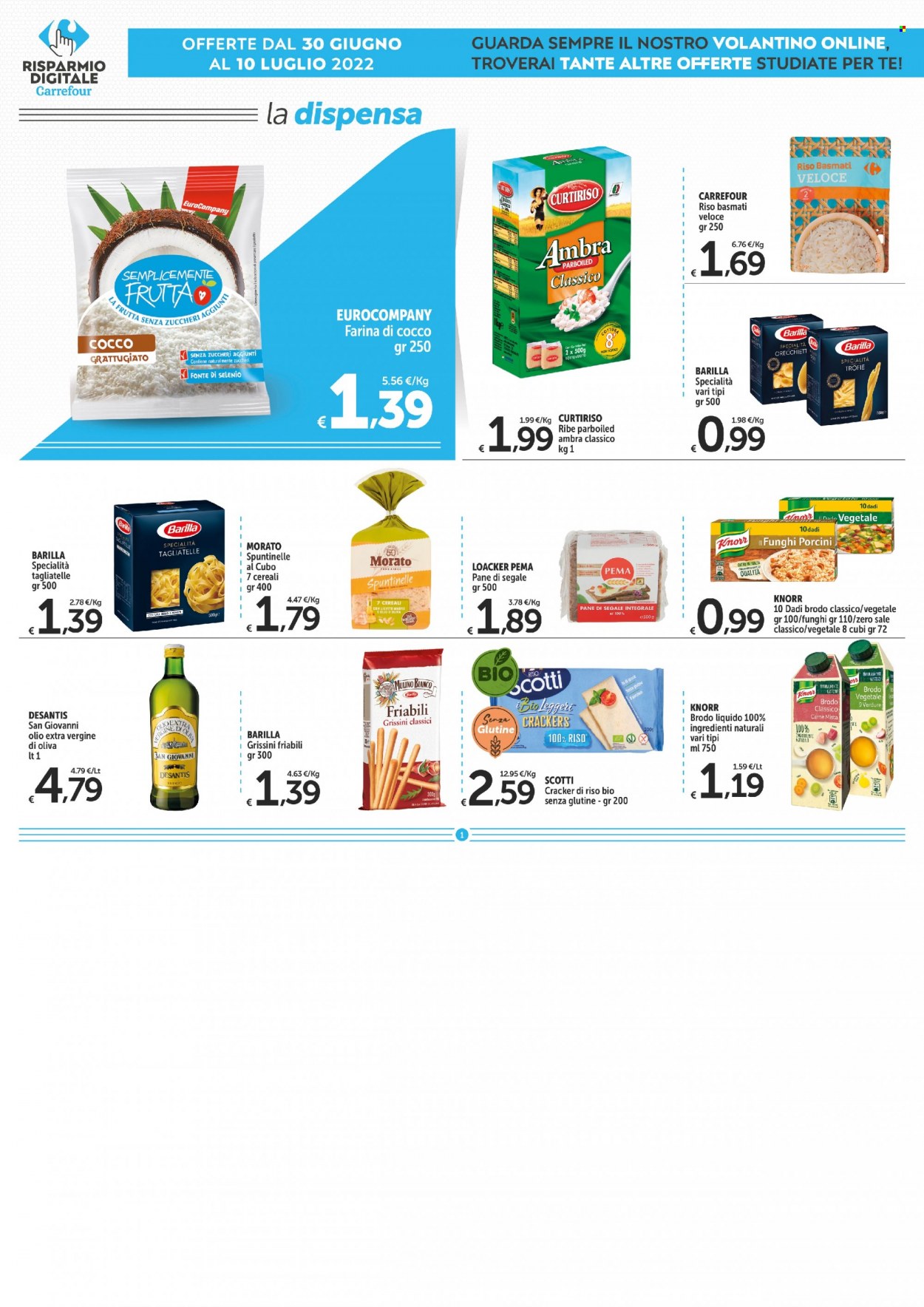 Volantino Carrefour - 30/6/2022 - 10/7/2022. Pagina 25