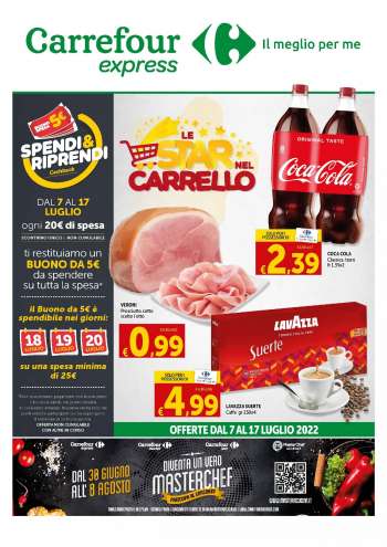 Volantino Carrefour - 7/7/2022 - 17/7/2022.