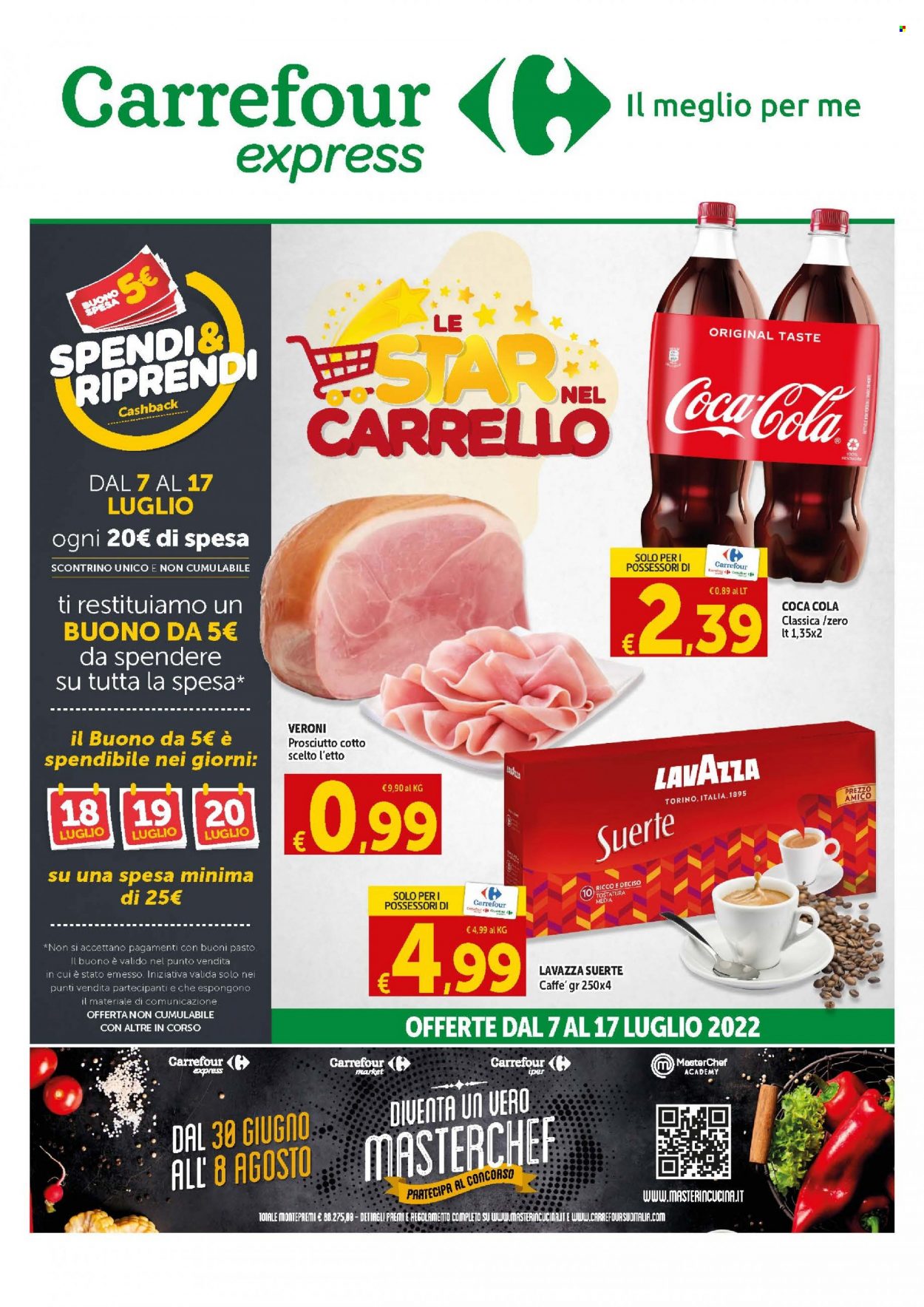 Leták Carrefour - 7.7.2022 - 17.7.2022. Strana 1