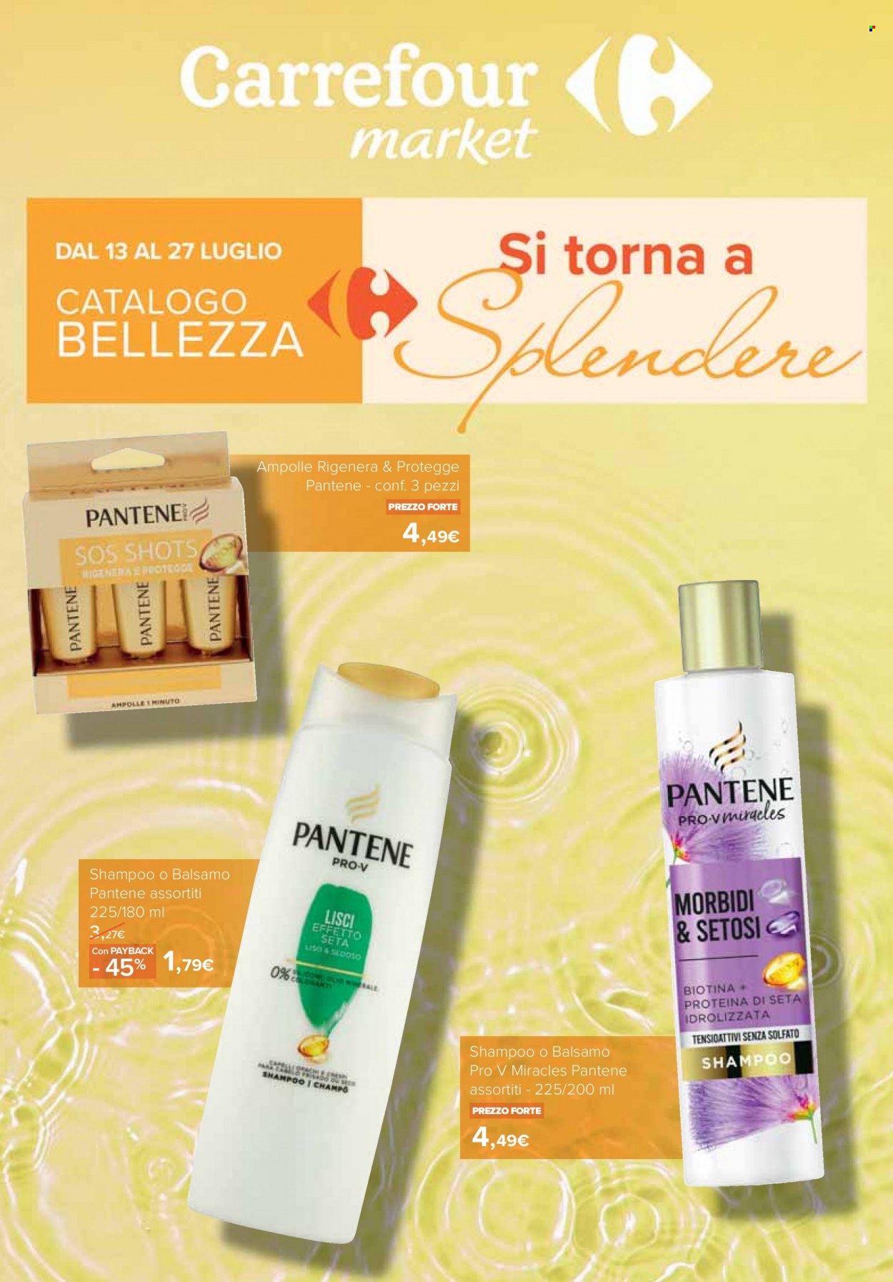 Volantino Carrefour - 13/7/2022 - 27/7/2022. Pagina 1