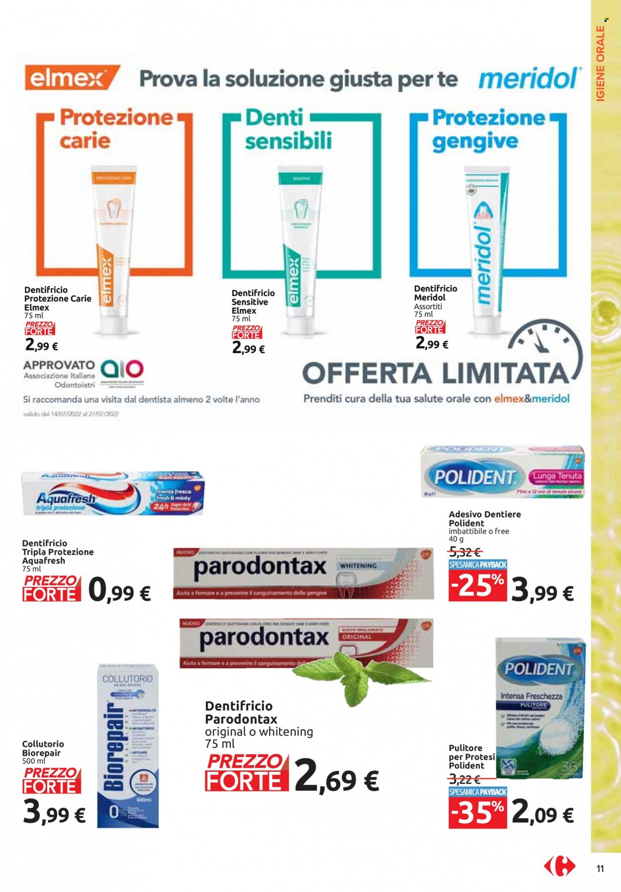 Leták Carrefour - 13.7.2022 - 27.7.2022. Strana 11