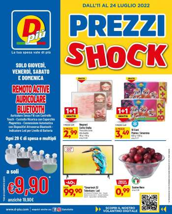 Volantino Dpiù - 11/7/2022 - 24/7/2022.