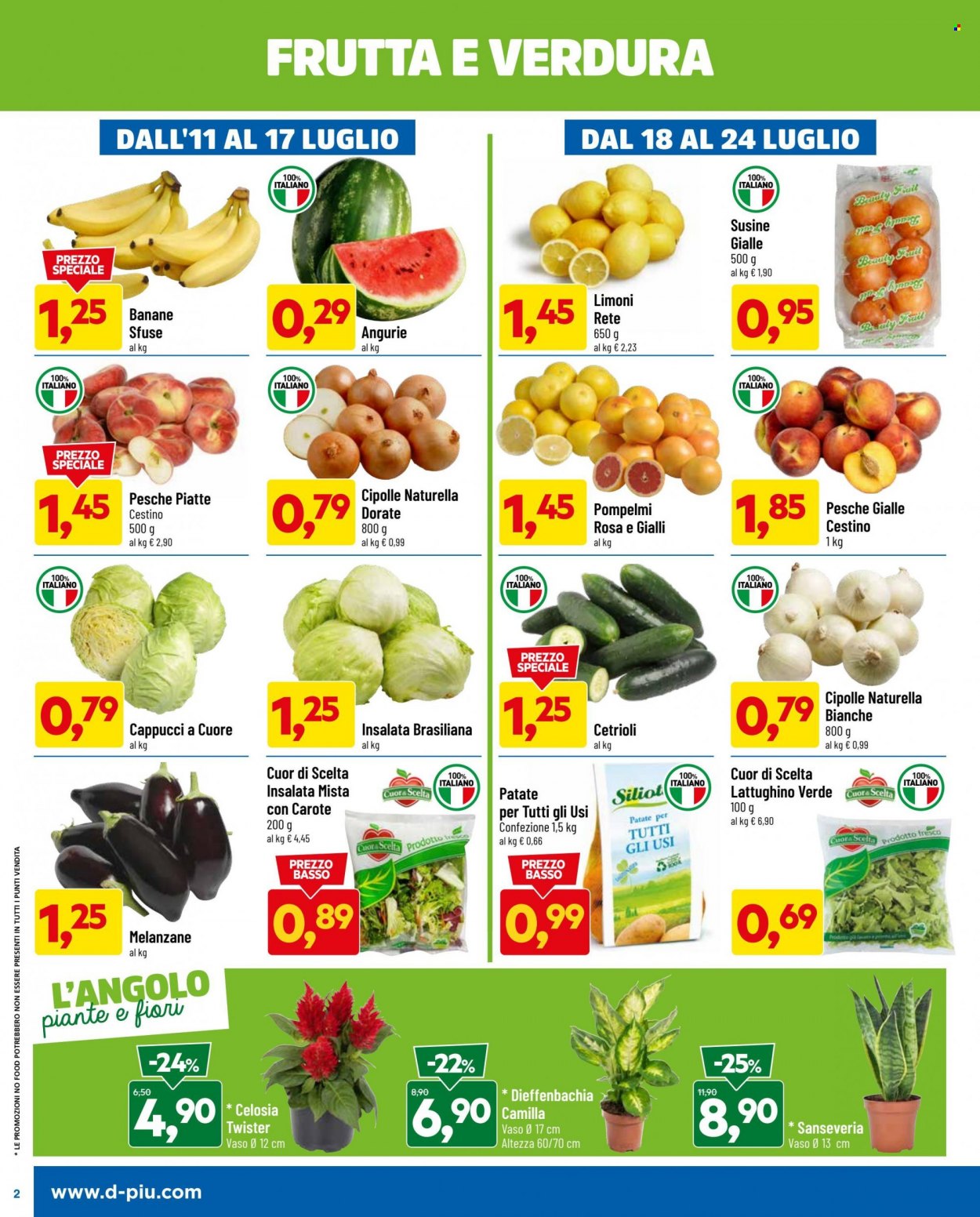 Volantino Dpiù - 11/7/2022 - 24/7/2022. Pagina 2