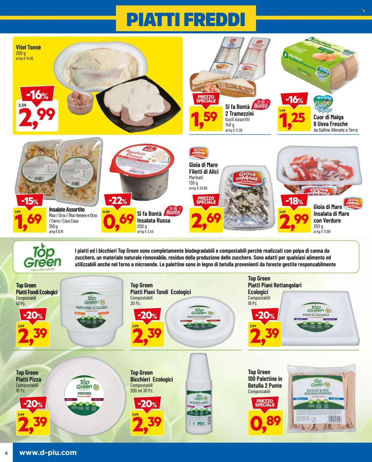 Volantino Dpiù - 11/7/2022 - 24/7/2022. Pagina 6