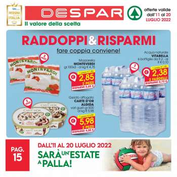 Volantino Despar - 11/7/2022 - 20/7/2022.