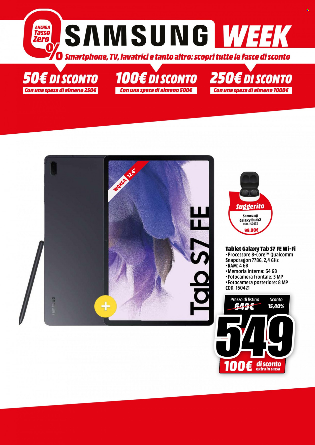 Volantino MediaWorld - 11/7/2022 - 17/7/2022. Pagina 14