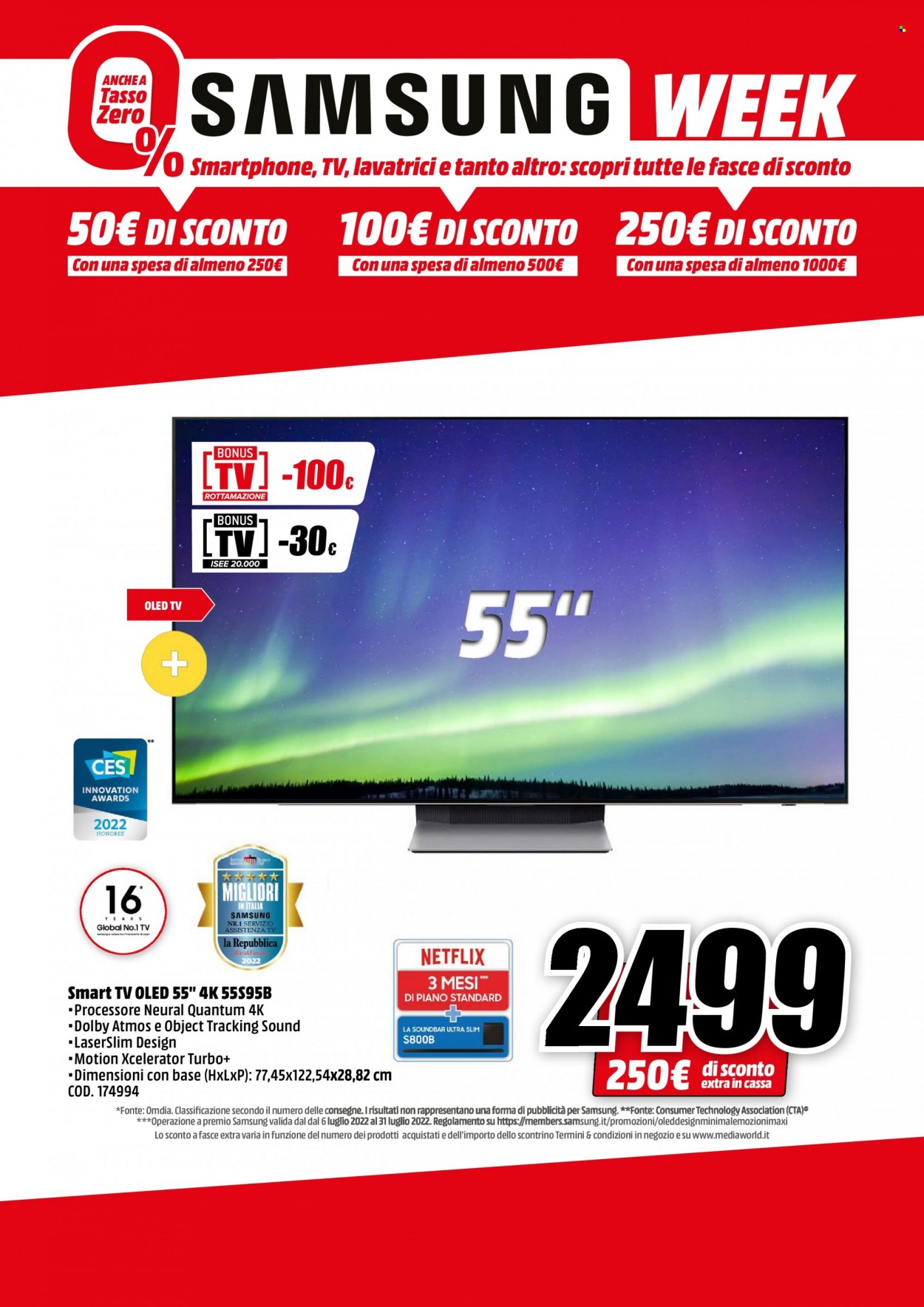 Volantino MediaWorld - 11/7/2022 - 17/7/2022. Pagina 23