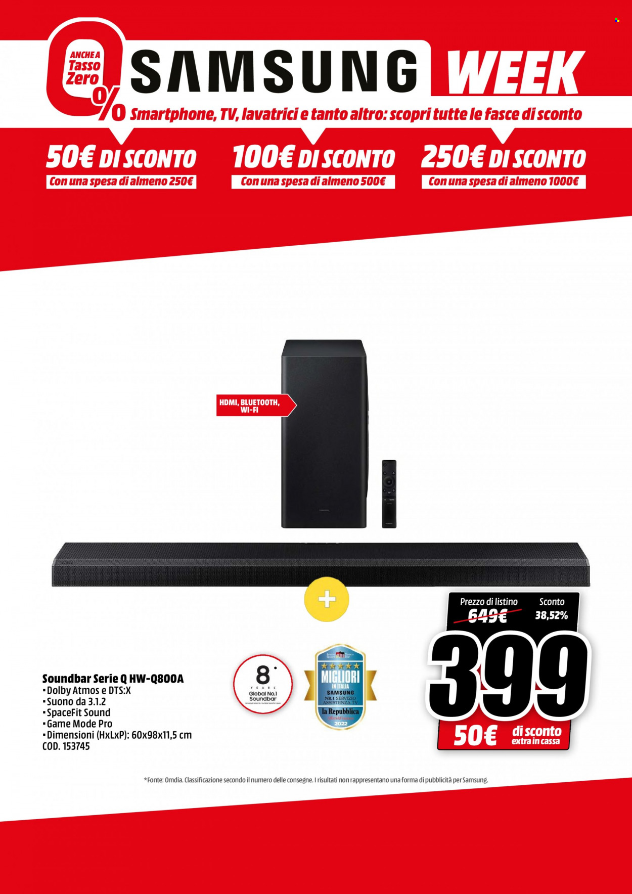 Volantino MediaWorld - 11/7/2022 - 17/7/2022. Pagina 27