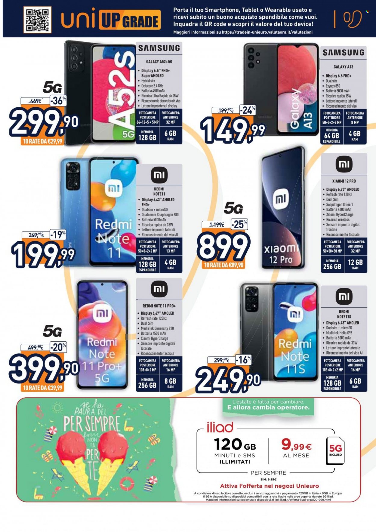 Volantino Unieuro - 11/7/2022 - 21/7/2022. Pagina 13