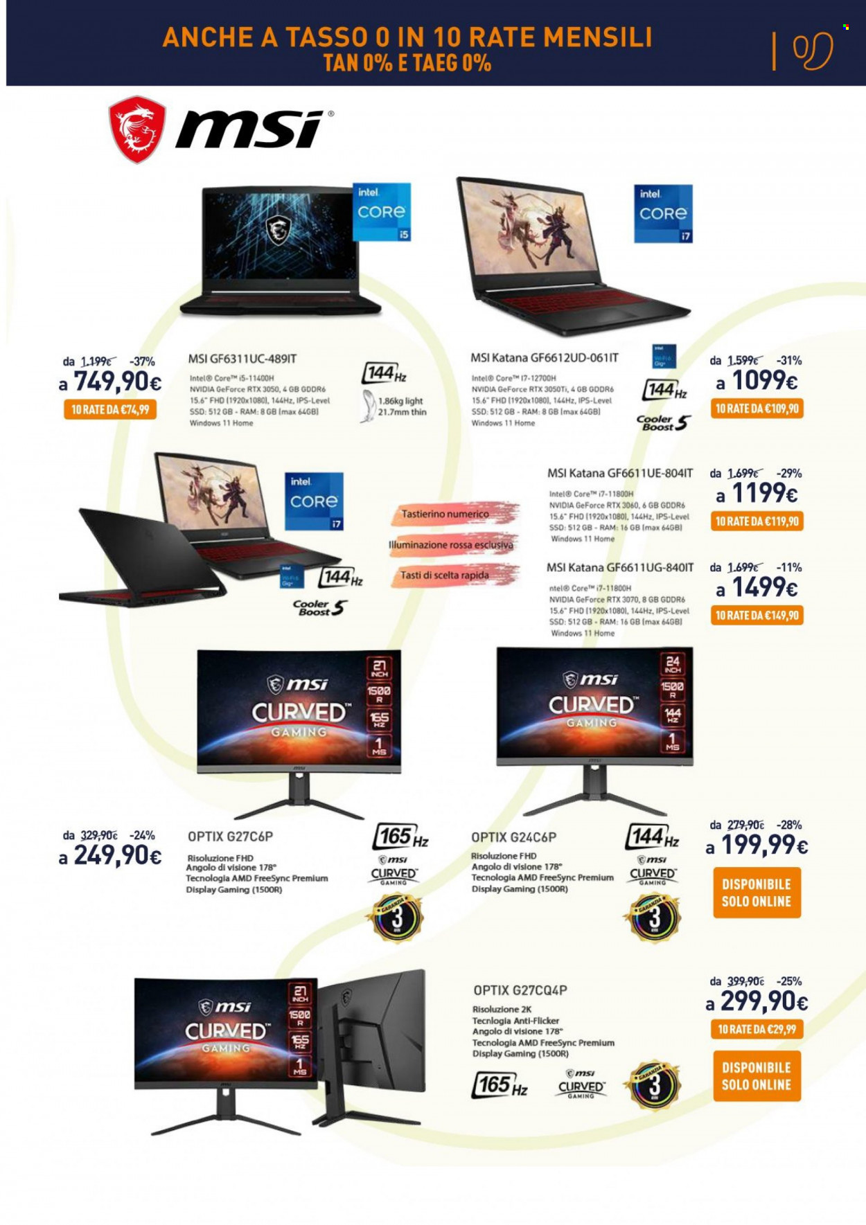 Volantino Unieuro - 11/7/2022 - 21/7/2022. Pagina 3