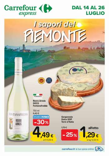 Volantino Carrefour - 14/7/2022 - 26/7/2022.