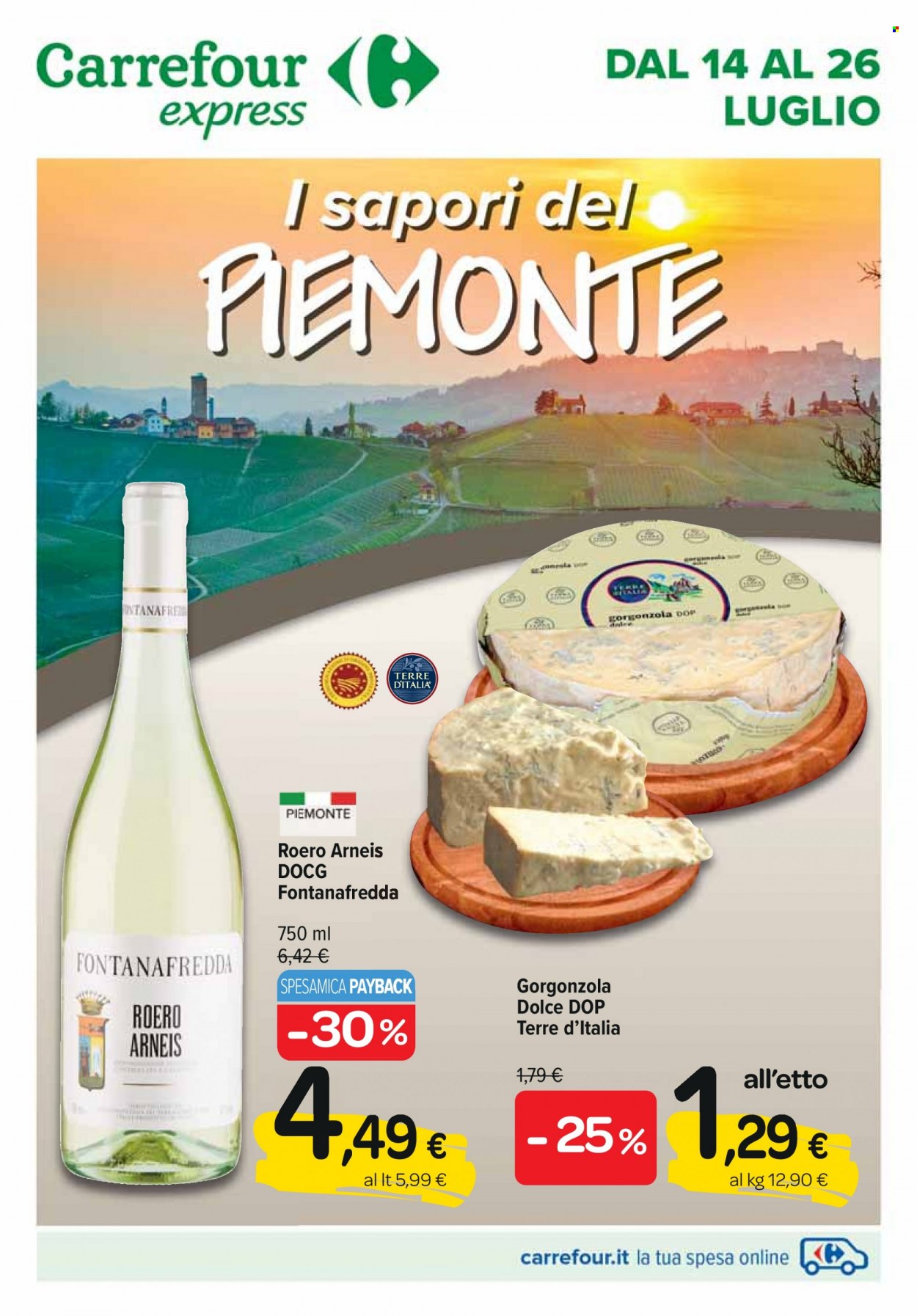 Leták Carrefour - 14.7.2022 - 26.7.2022. Strana 1