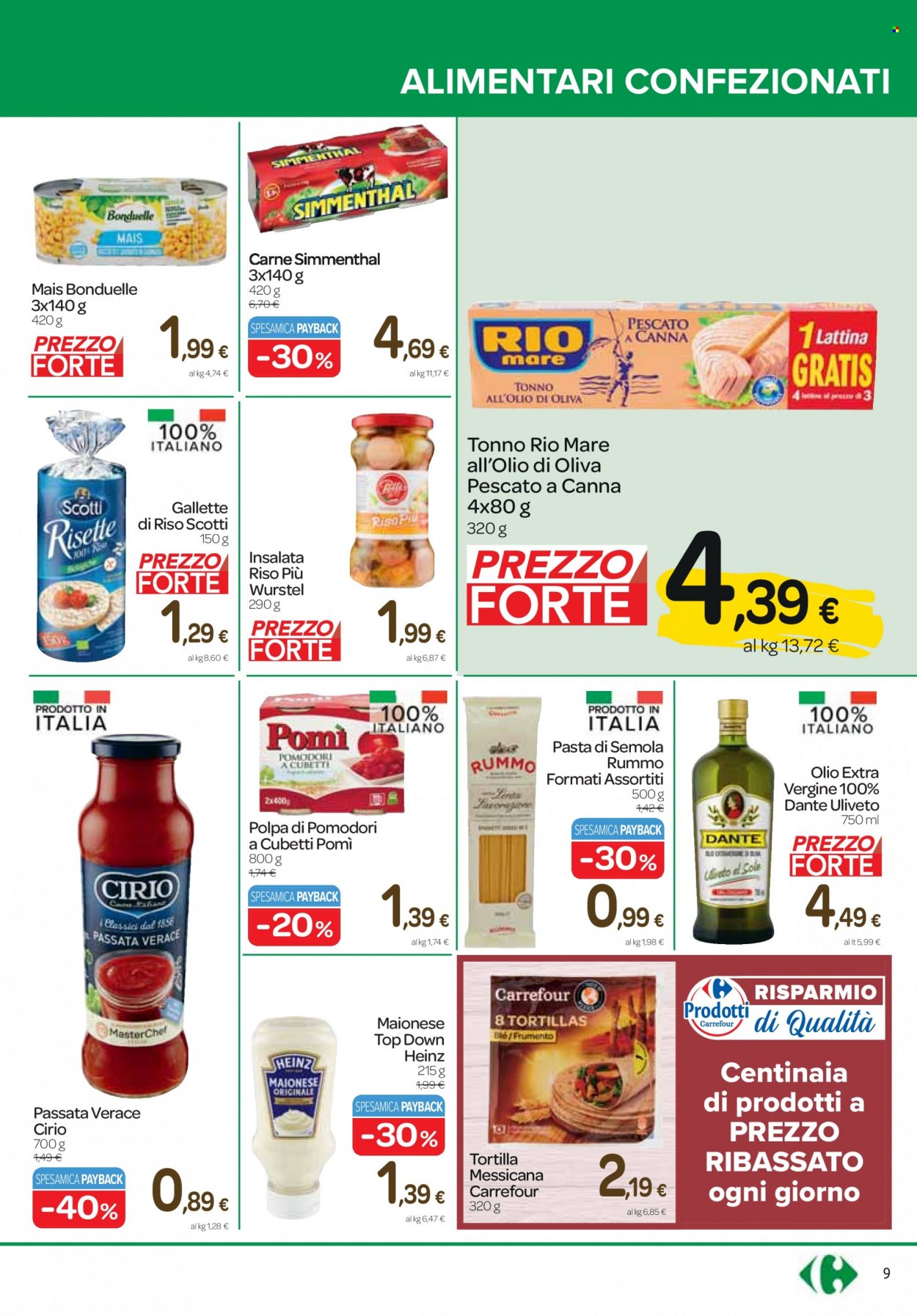 Volantino Carrefour - 14/7/2022 - 26/7/2022. Pagina 9