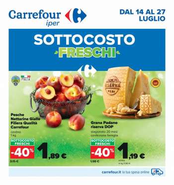Volantino Carrefour - 14/7/2022 - 27/7/2022.