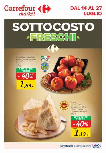 Volantino Carrefour - 14/7/2022 - 27/7/2022.