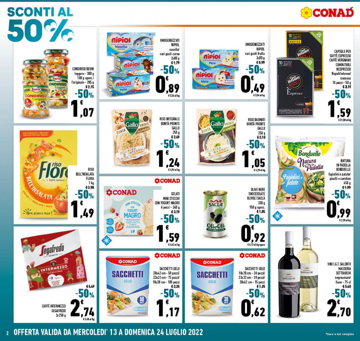 Volantino Conad - 13/7/2022 - 24/7/2022. Pagina 2