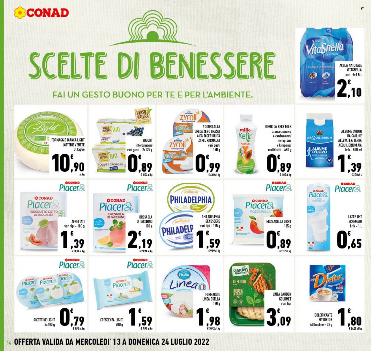 Volantino Conad - 13/7/2022 - 24/7/2022. Pagina 14