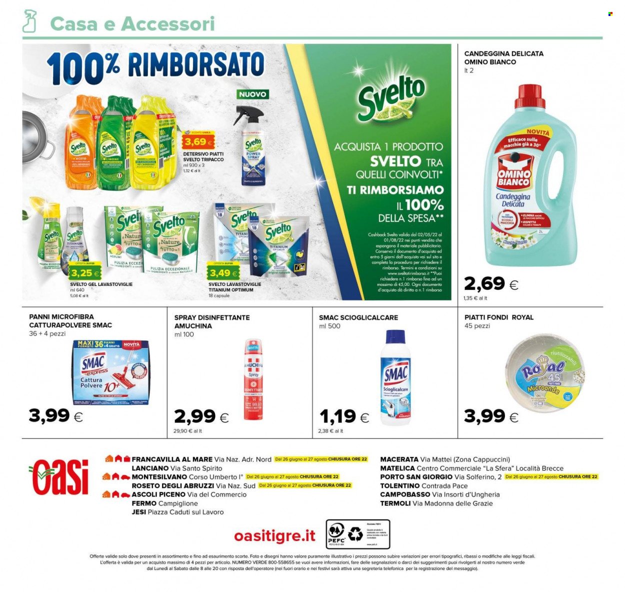 Volantino Oasi - 11/7/2022 - 20/7/2022. Pagina 12