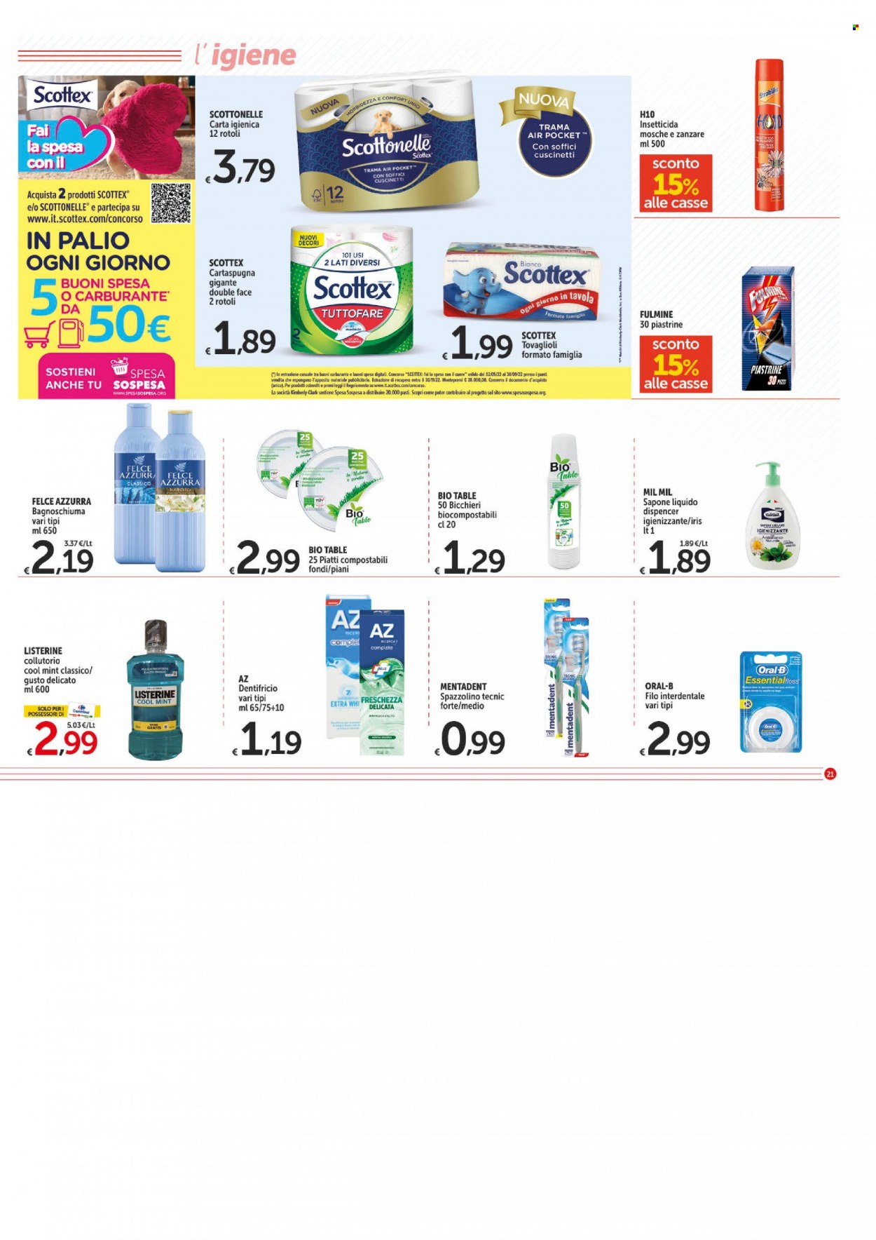 Volantino Carrefour - 14/7/2022 - 24/7/2022. Pagina 21
