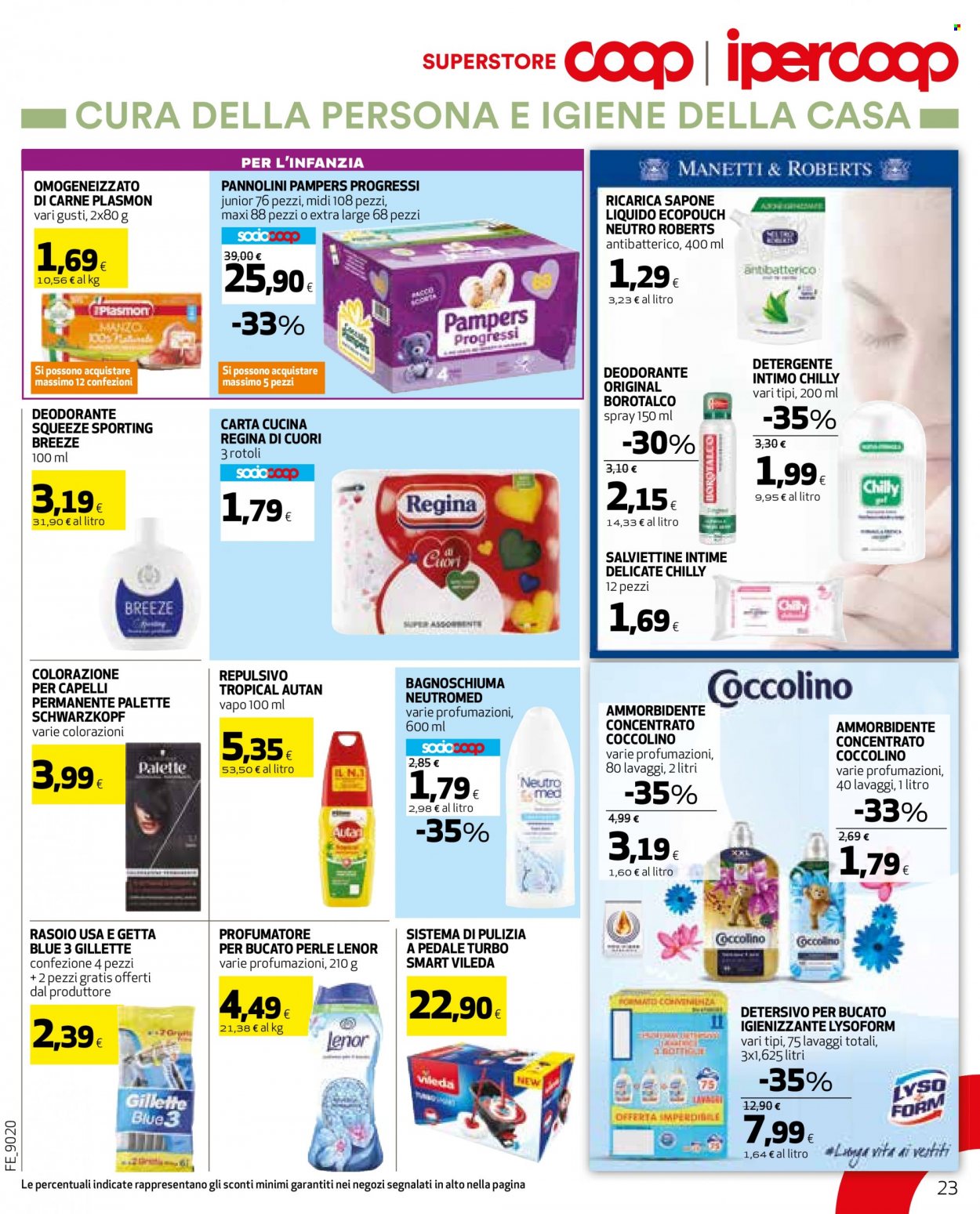 Leták Coop - 14.7.2022 - 27.7.2022. Strana 23