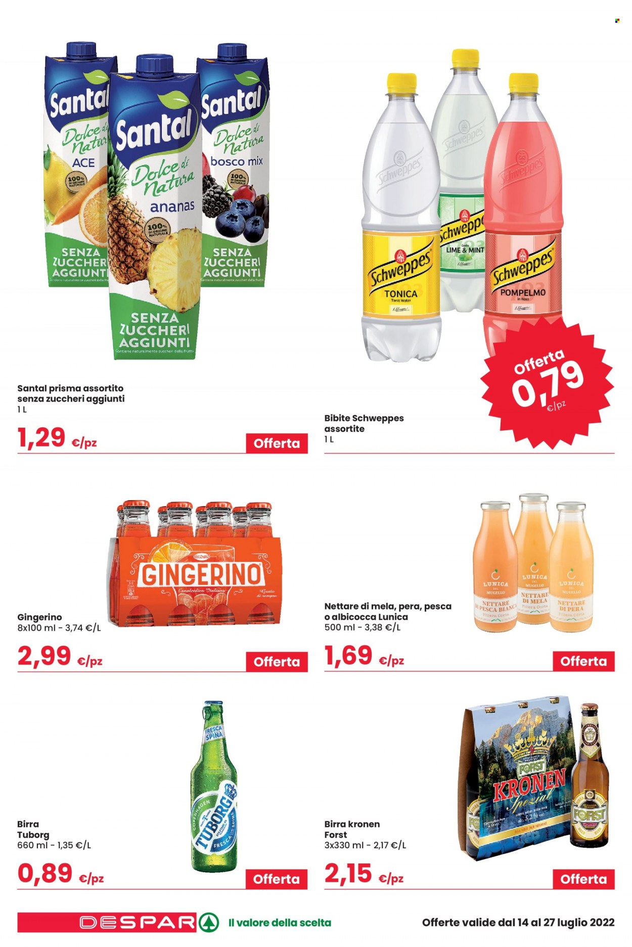 Volantino Despar - 14/7/2022 - 27/7/2022. Pagina 14