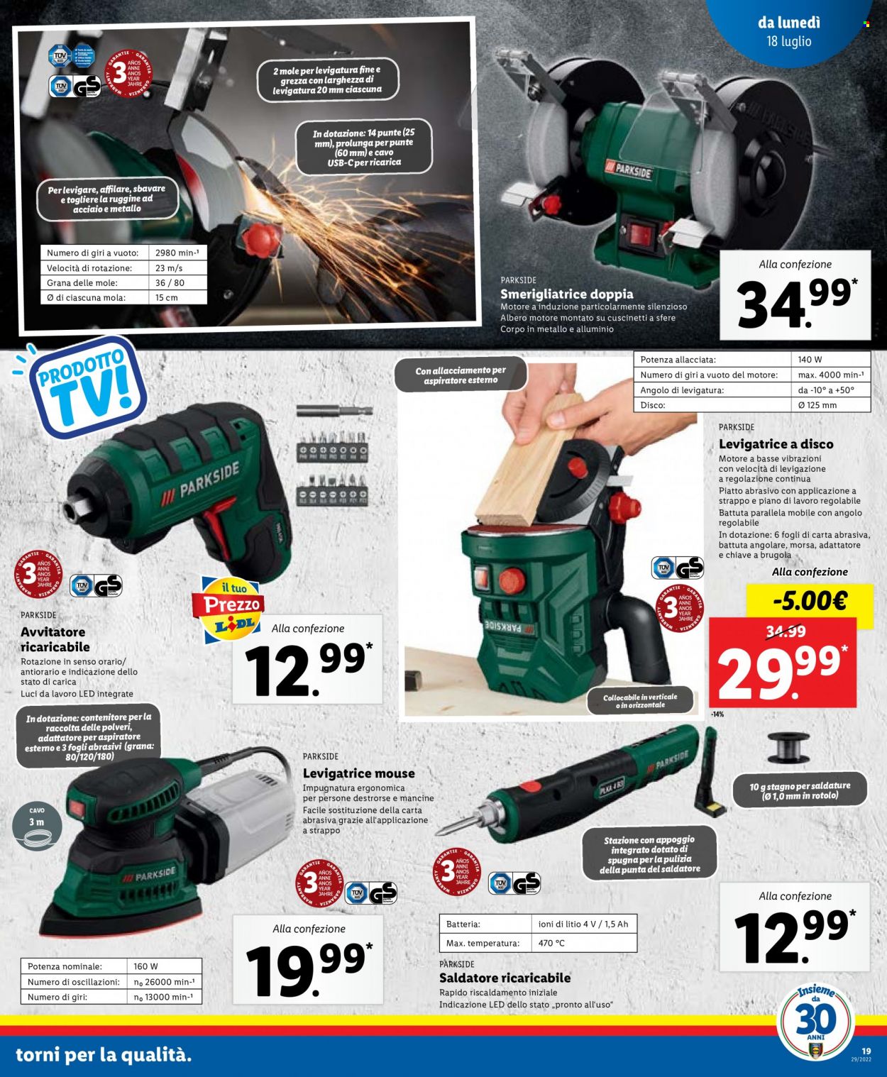 Volantino Lidl - 18/7/2022 - 24/7/2022. Pagina 19