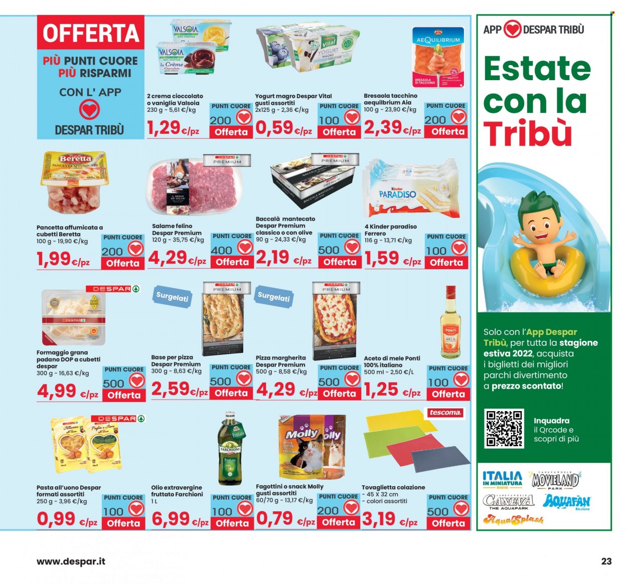 Volantino Eurospar - 14/7/2022 - 27/7/2022. Pagina 23