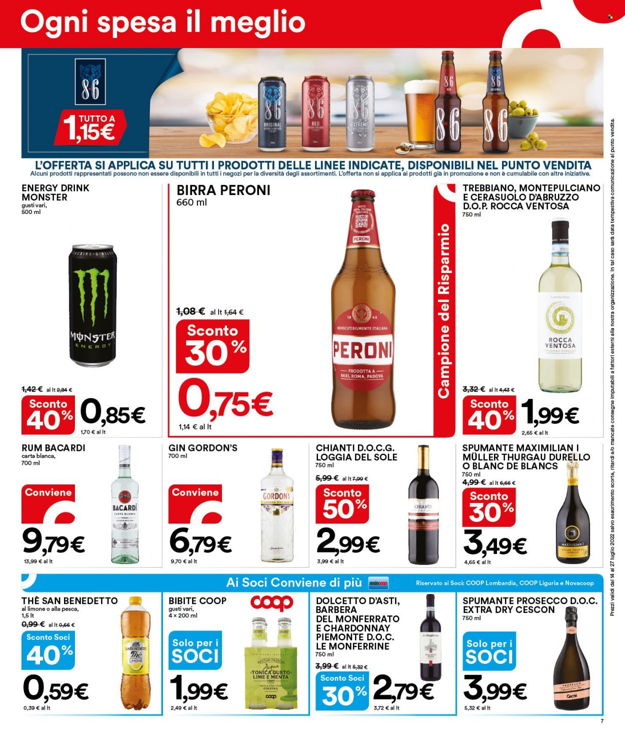 Volantino Coop - 14/7/2022 - 27/7/2022. Pagina 7