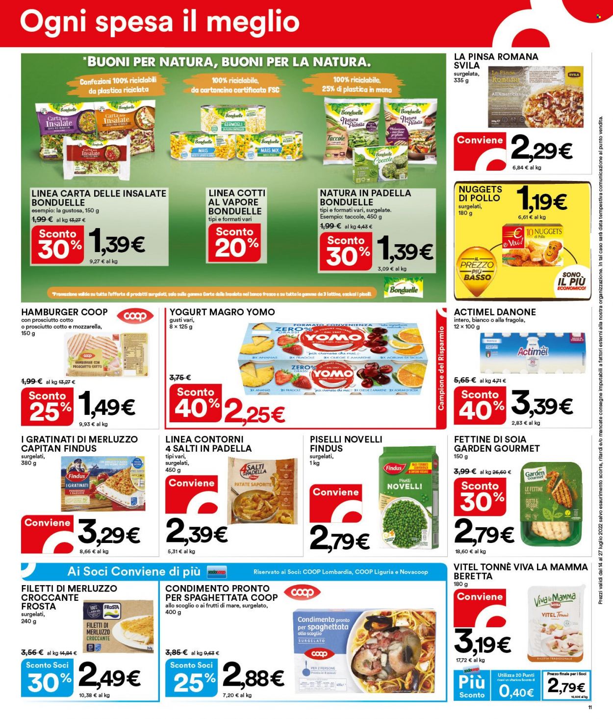 Volantino Coop - 14/7/2022 - 27/7/2022. Pagina 11