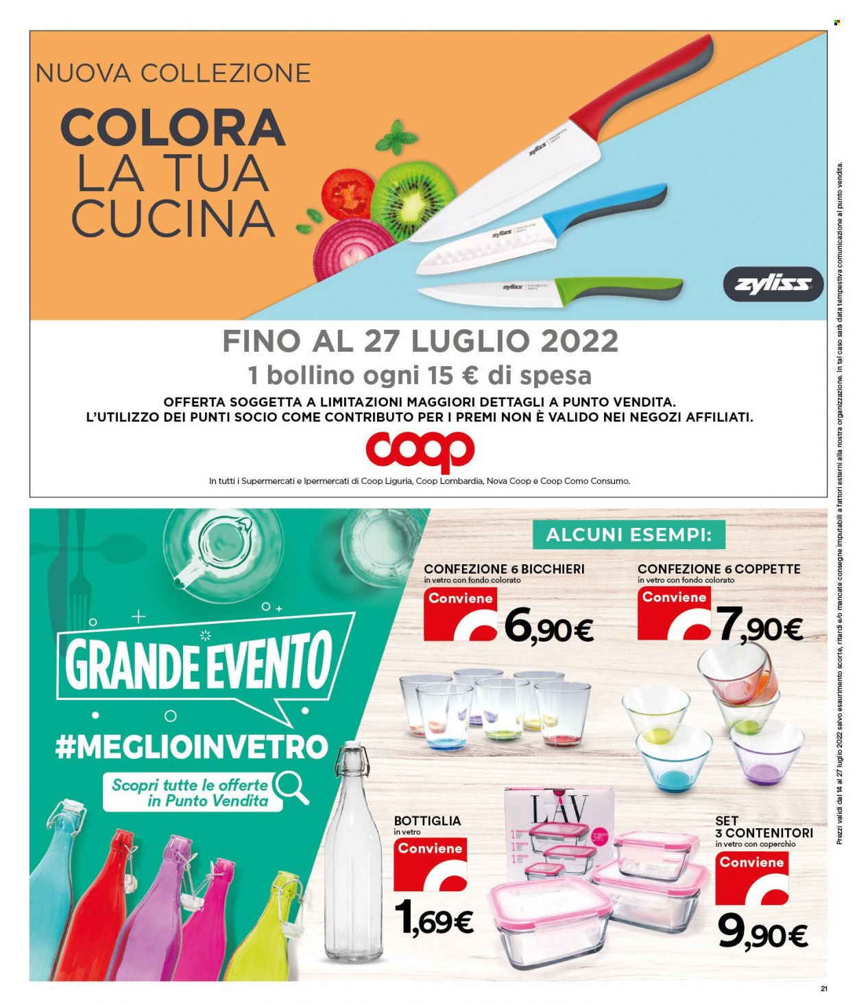 Volantino Coop - 14/7/2022 - 27/7/2022. Pagina 21