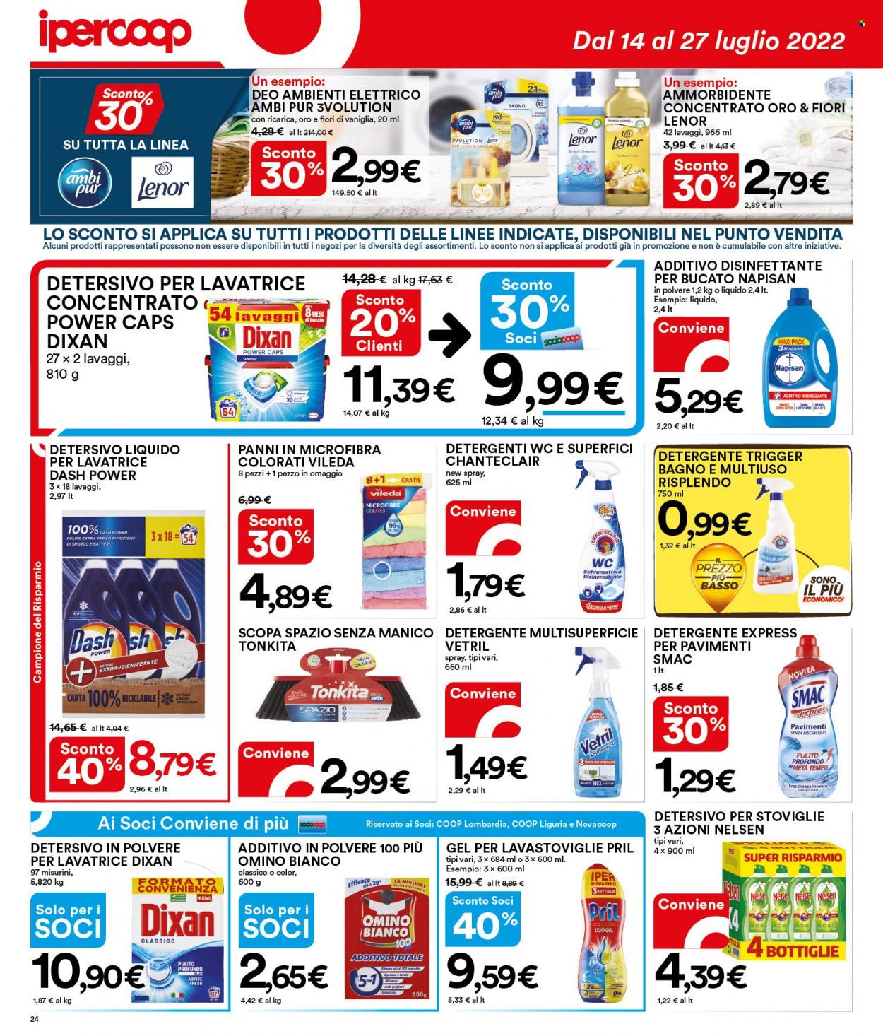 Volantino Coop - 14/7/2022 - 27/7/2022. Pagina 24