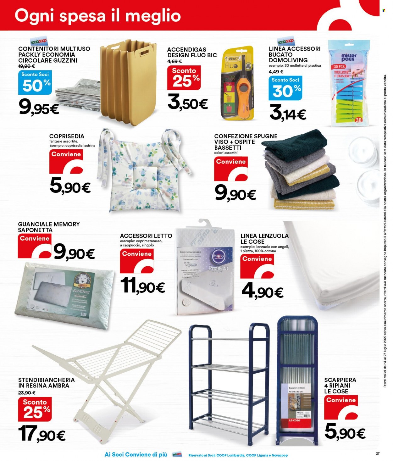 Volantino Coop - 14/7/2022 - 27/7/2022. Pagina 27