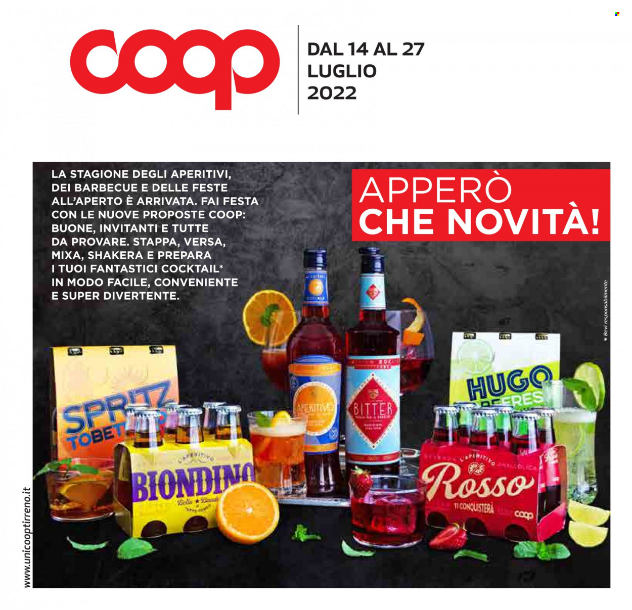 Leták Coop - 14.7.2022 - 27.7.2022. Strana 1