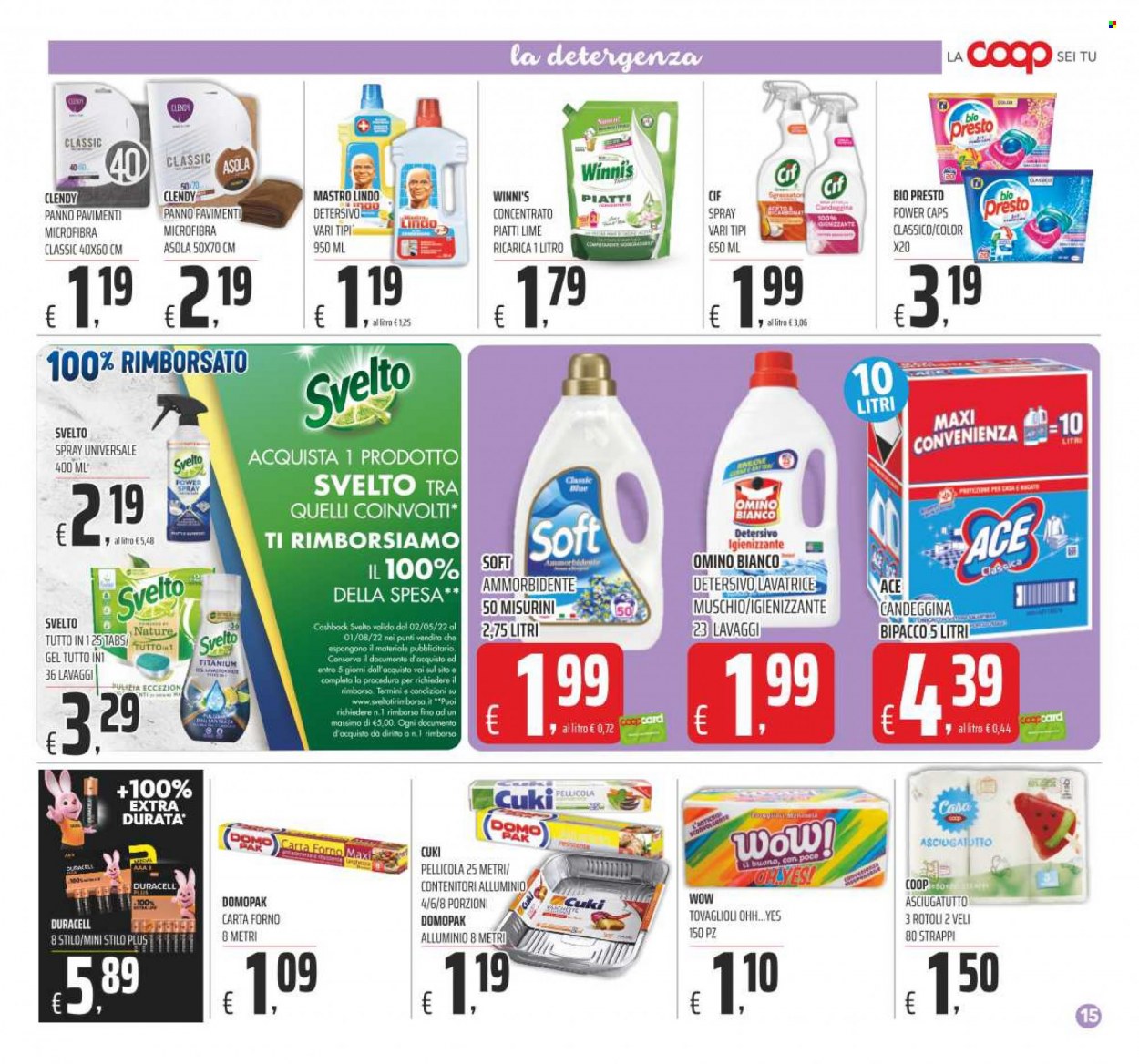 Leták Coop - 14.7.2022 - 26.7.2022. Strana 15