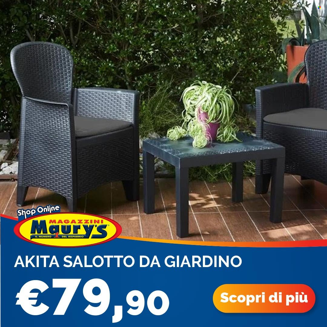 Volantino Maury's. Pagina 1