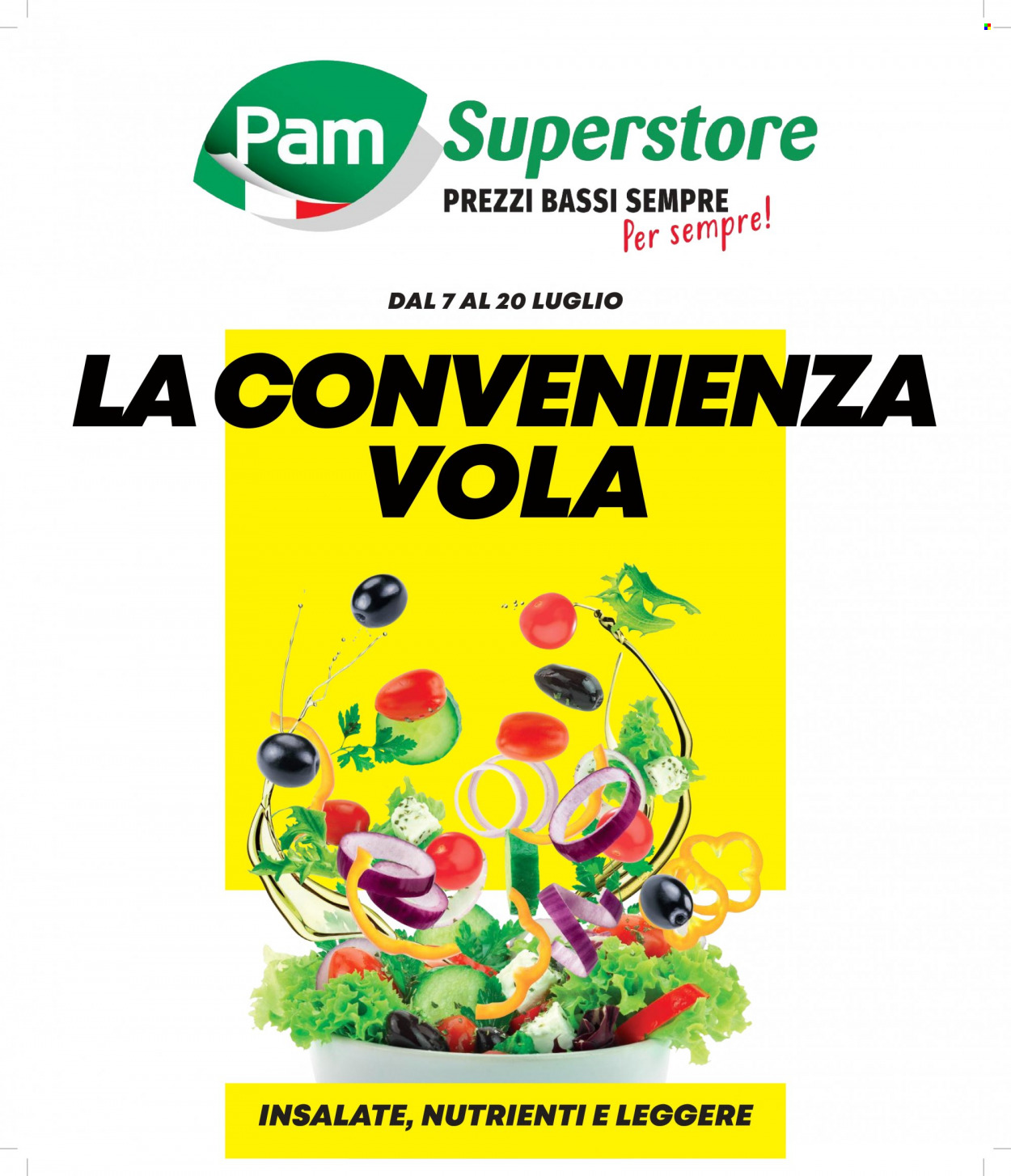 Volantino Pam Panorama - 7/7/2022 - 20/7/2022. Pagina 1