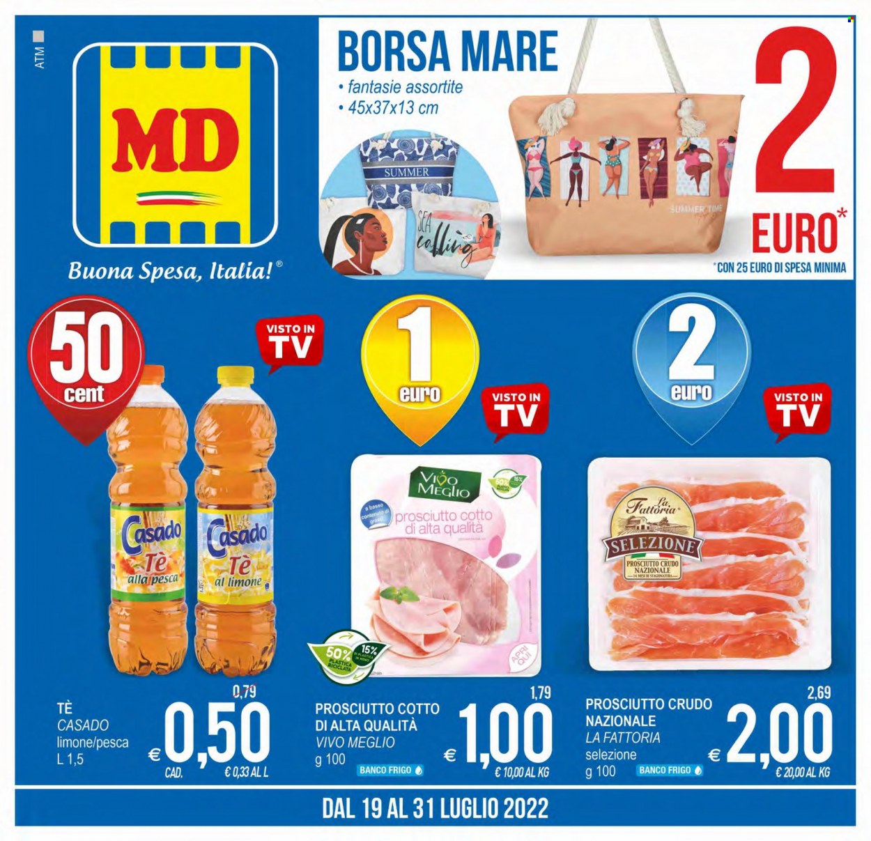 Leták MD Discount - 19.7.2022 - 31.7.2022. Strana 1